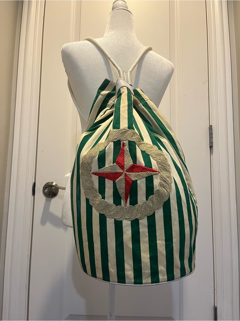 Vintage Gucci Canvas Nautical Bag Collection Circa 1980s